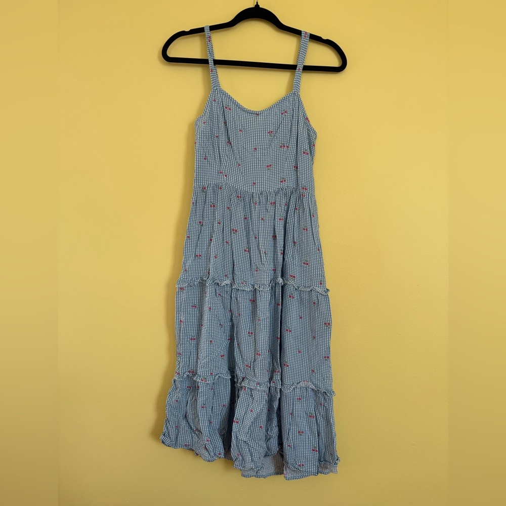 EUC Japna Cherry Sundress Medium